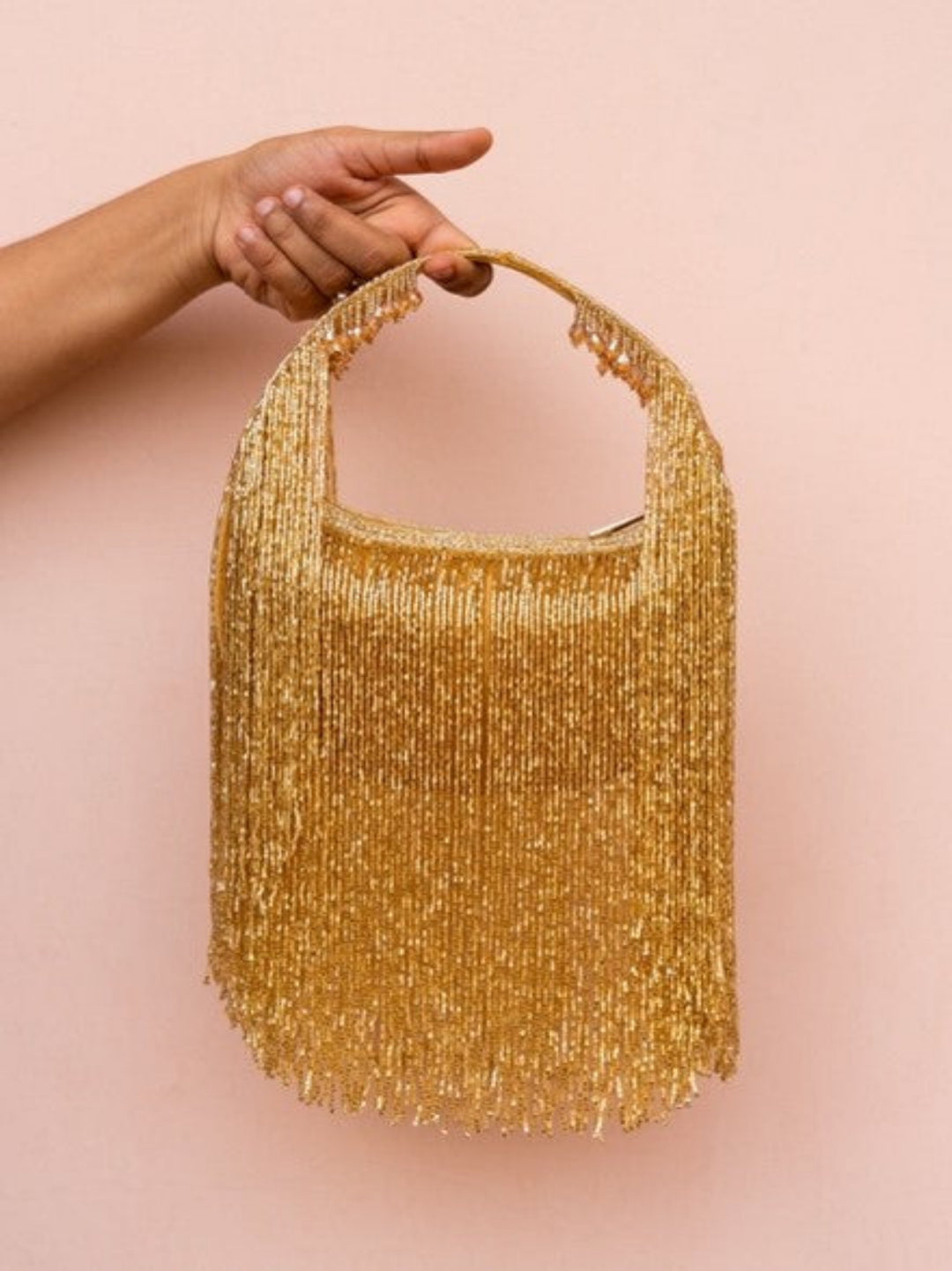 Tranquil Tassels-Gold