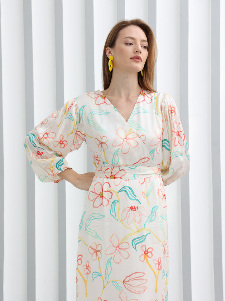 Floral Breeze Maxi Dress