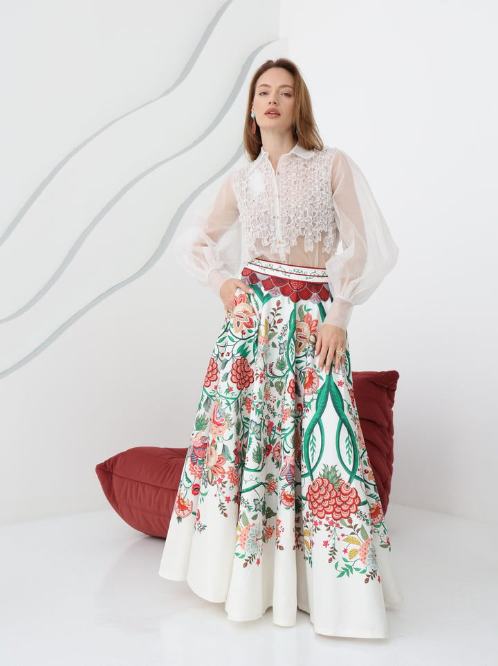 Crysal Pattern Skirt