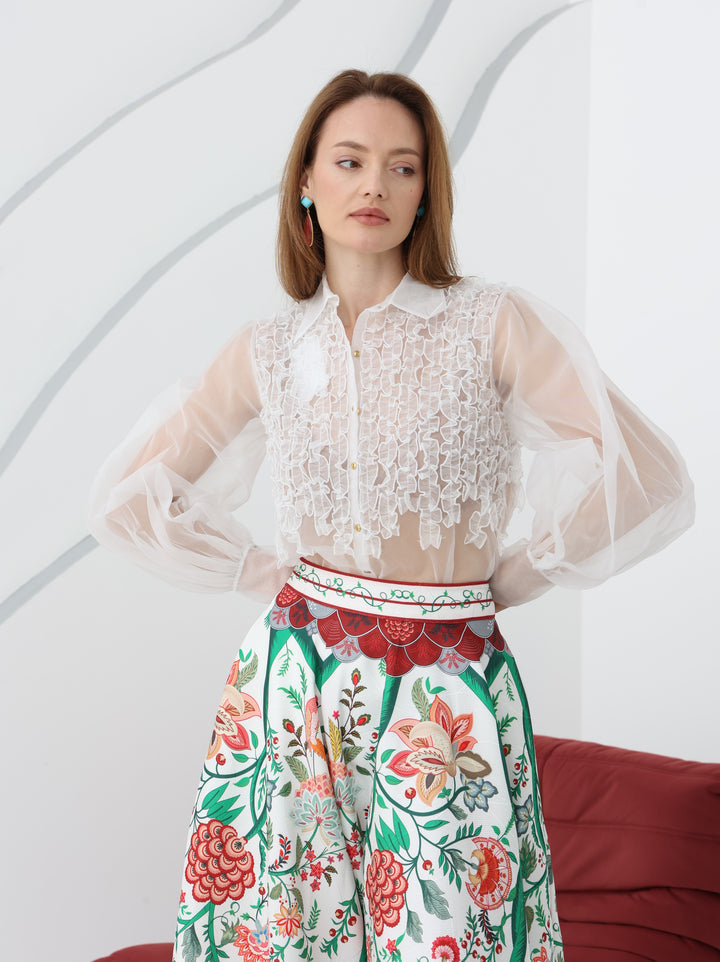 Crysal Pattern Skirt