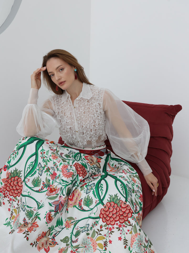 Crysal Pattern Skirt