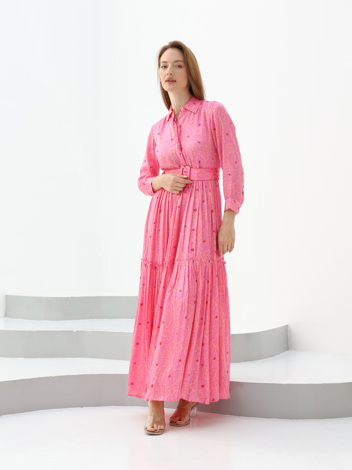 Fuchsia Maxi Dress