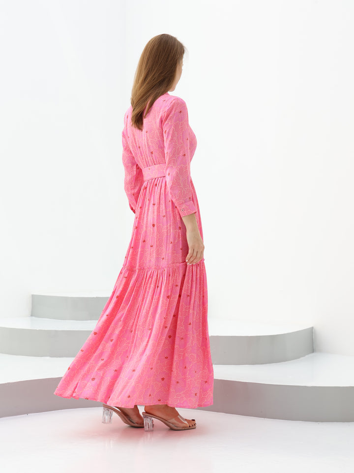 Fuchsia Maxi Dress