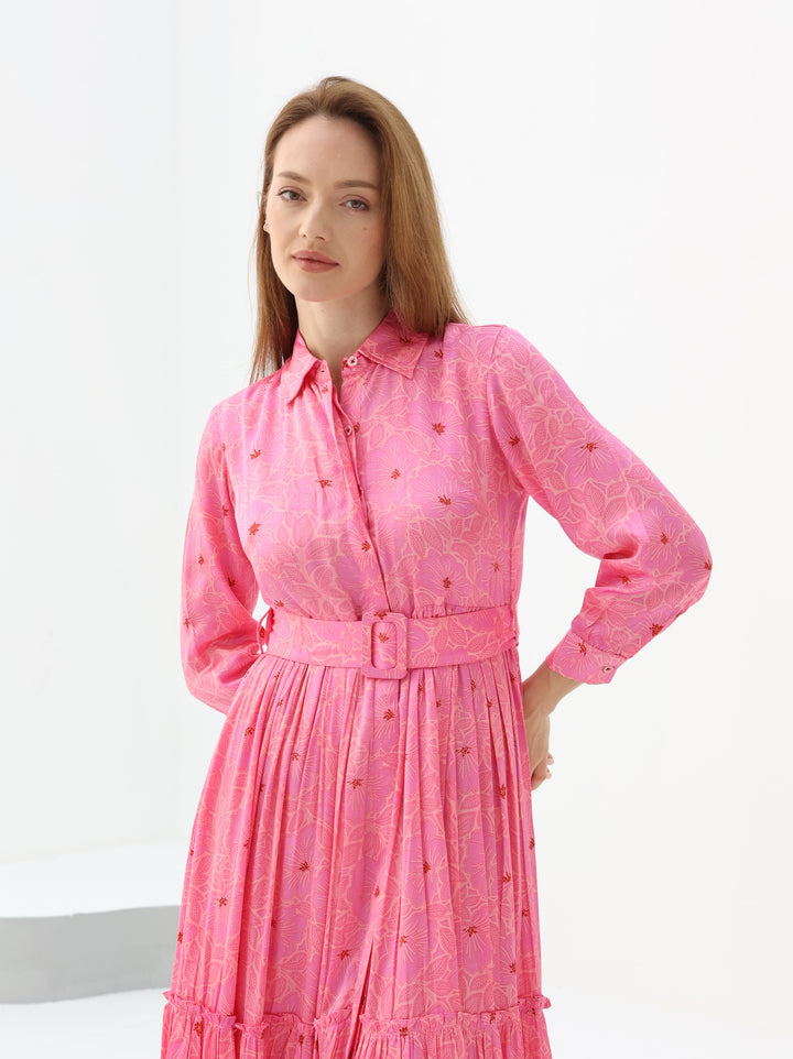 Fuchsia Maxi Dress