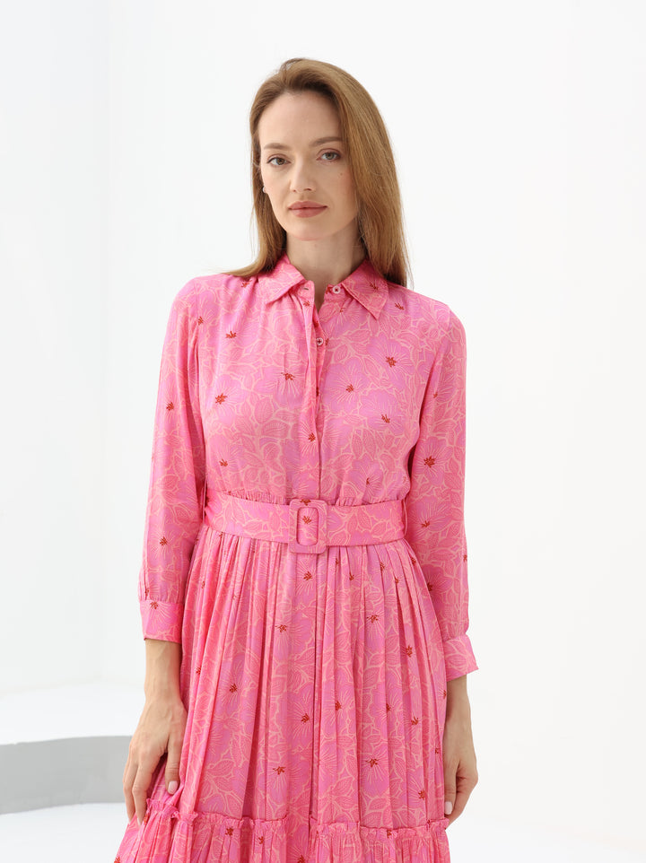 Fuchsia Maxi Dress