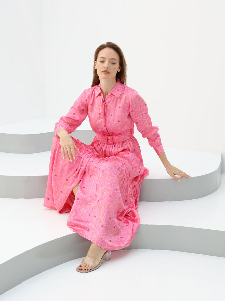 Fuchsia Maxi Dress