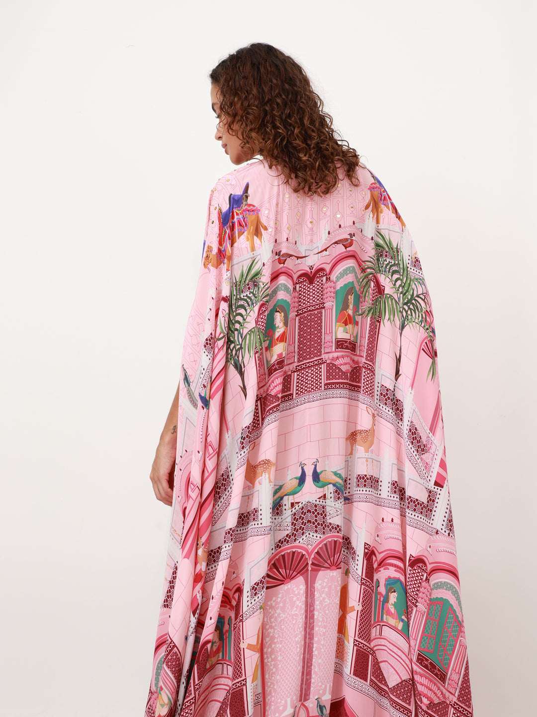 Palace Breeze Crepe Silk Cape