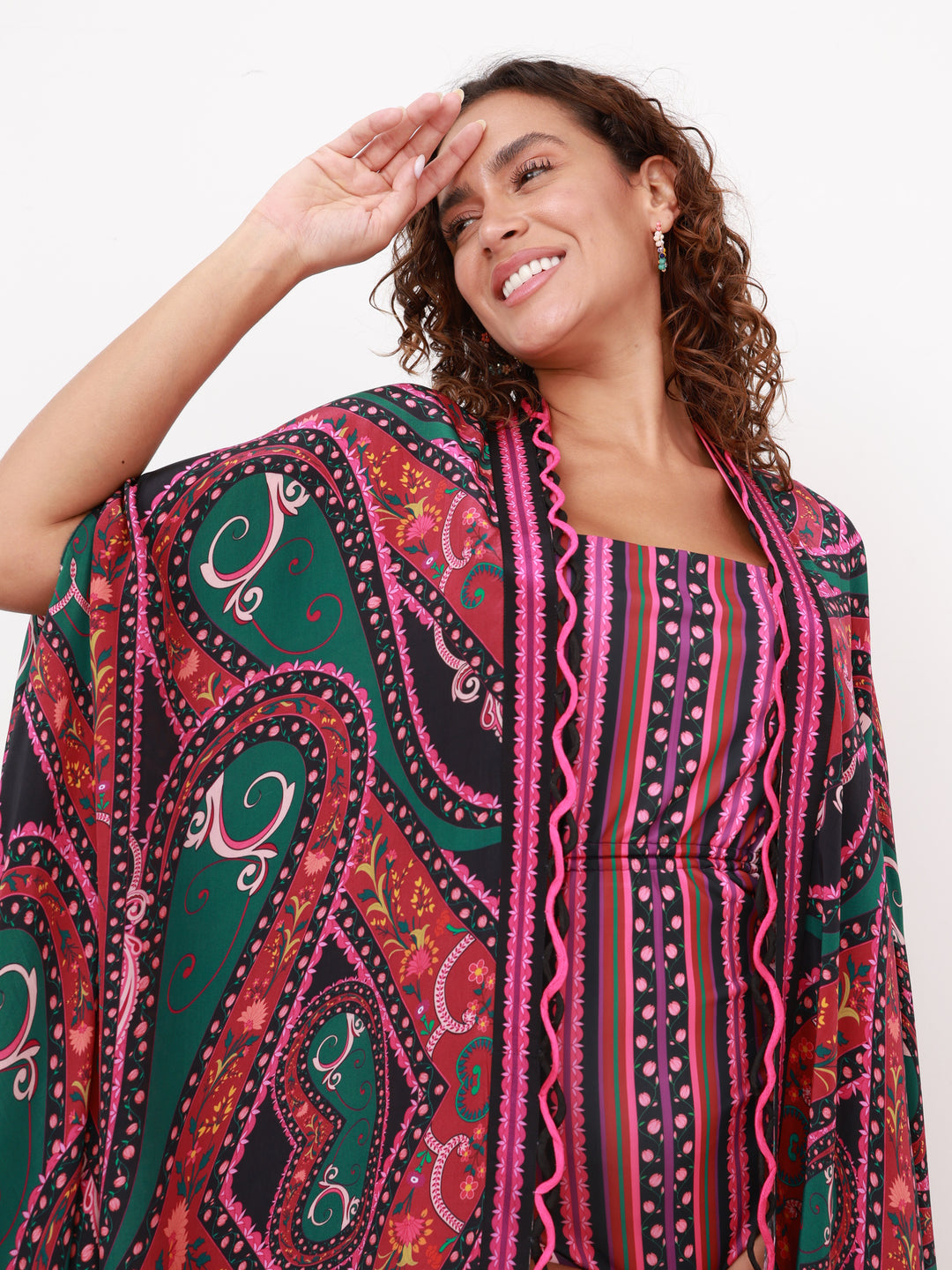 Crepe Silk Paradisa Cape