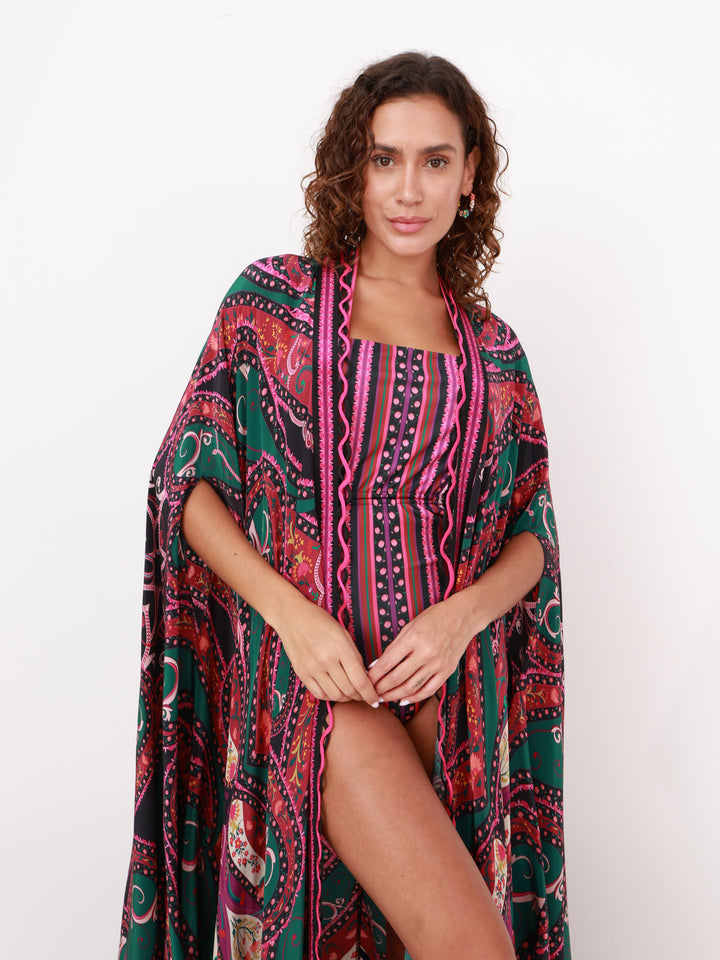 Crepe Silk Paradisa Cape