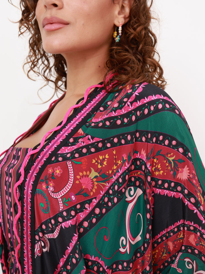 Crepe Silk Paradisa Cape