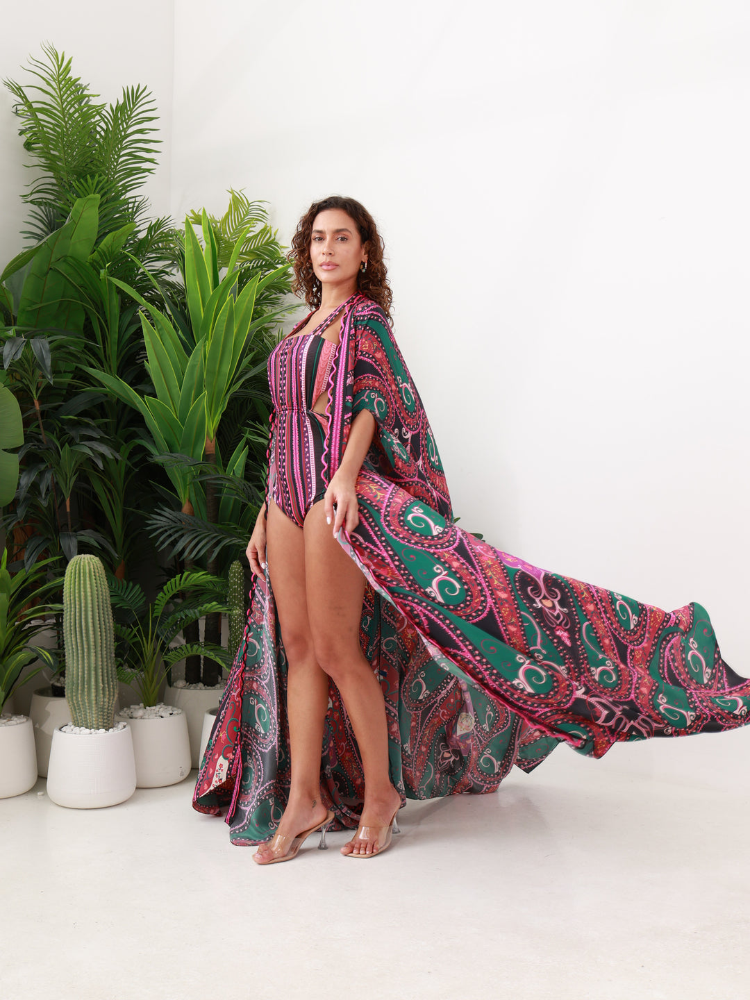 Crepe Silk Paradisa Cape