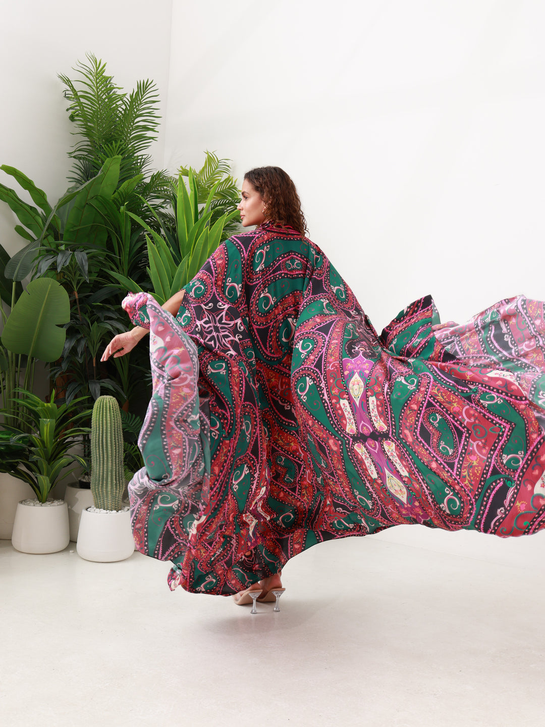 Crepe Silk Paradisa Cape