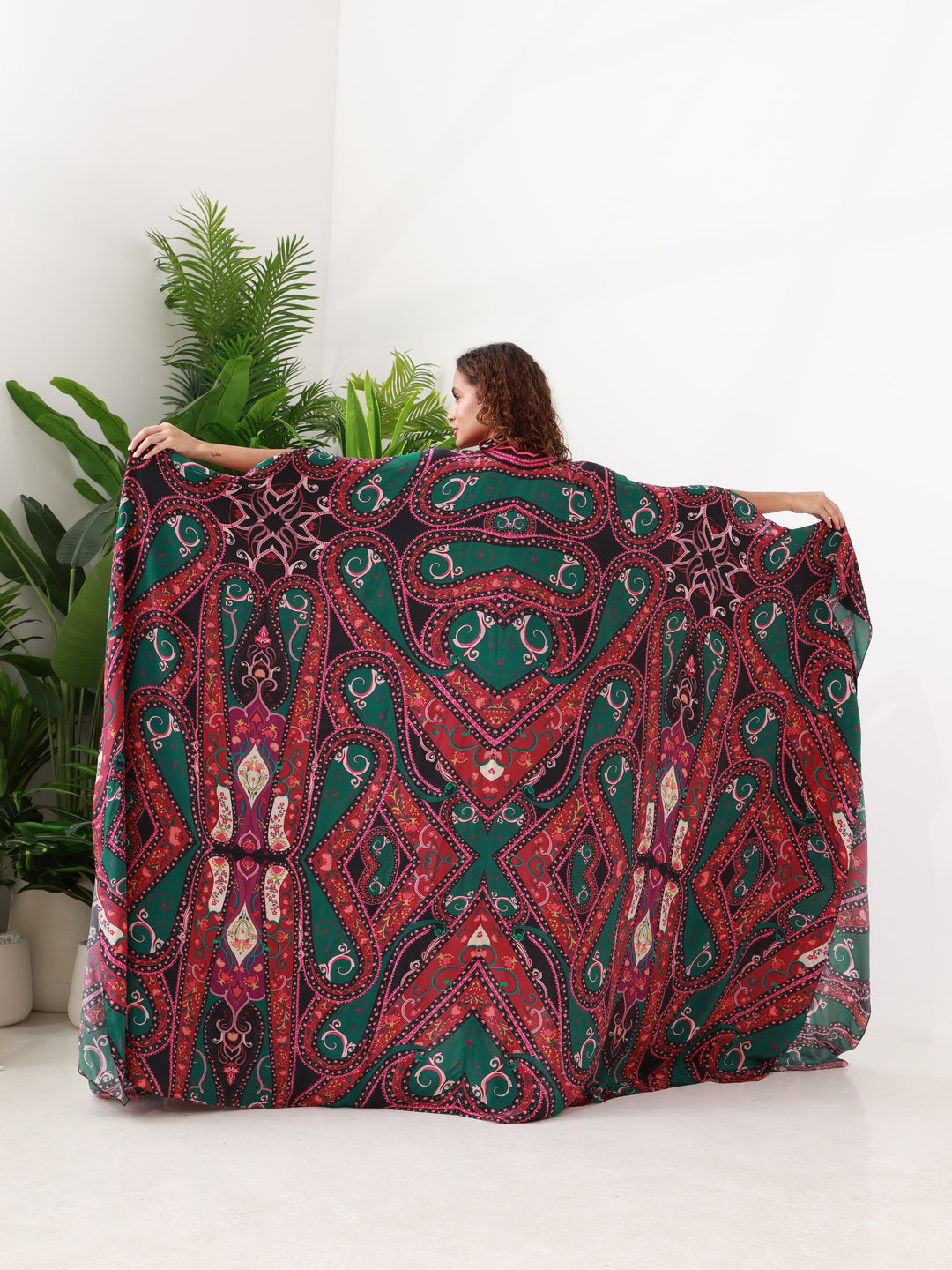 Crepe Silk Paradisa Cape