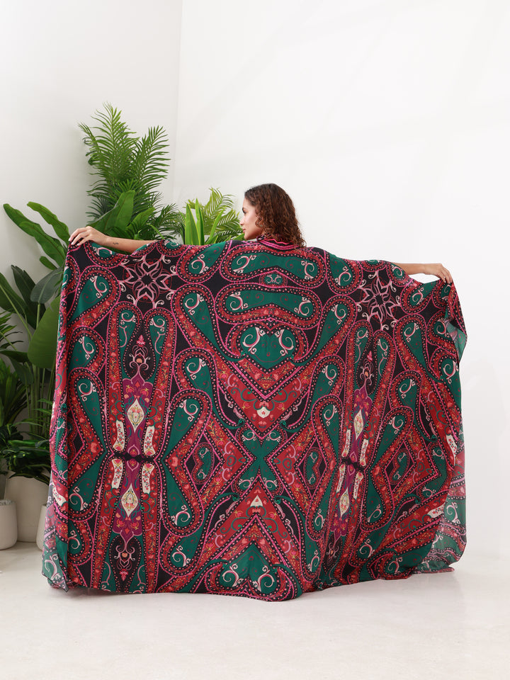 Crepe Silk Paradisa Cape