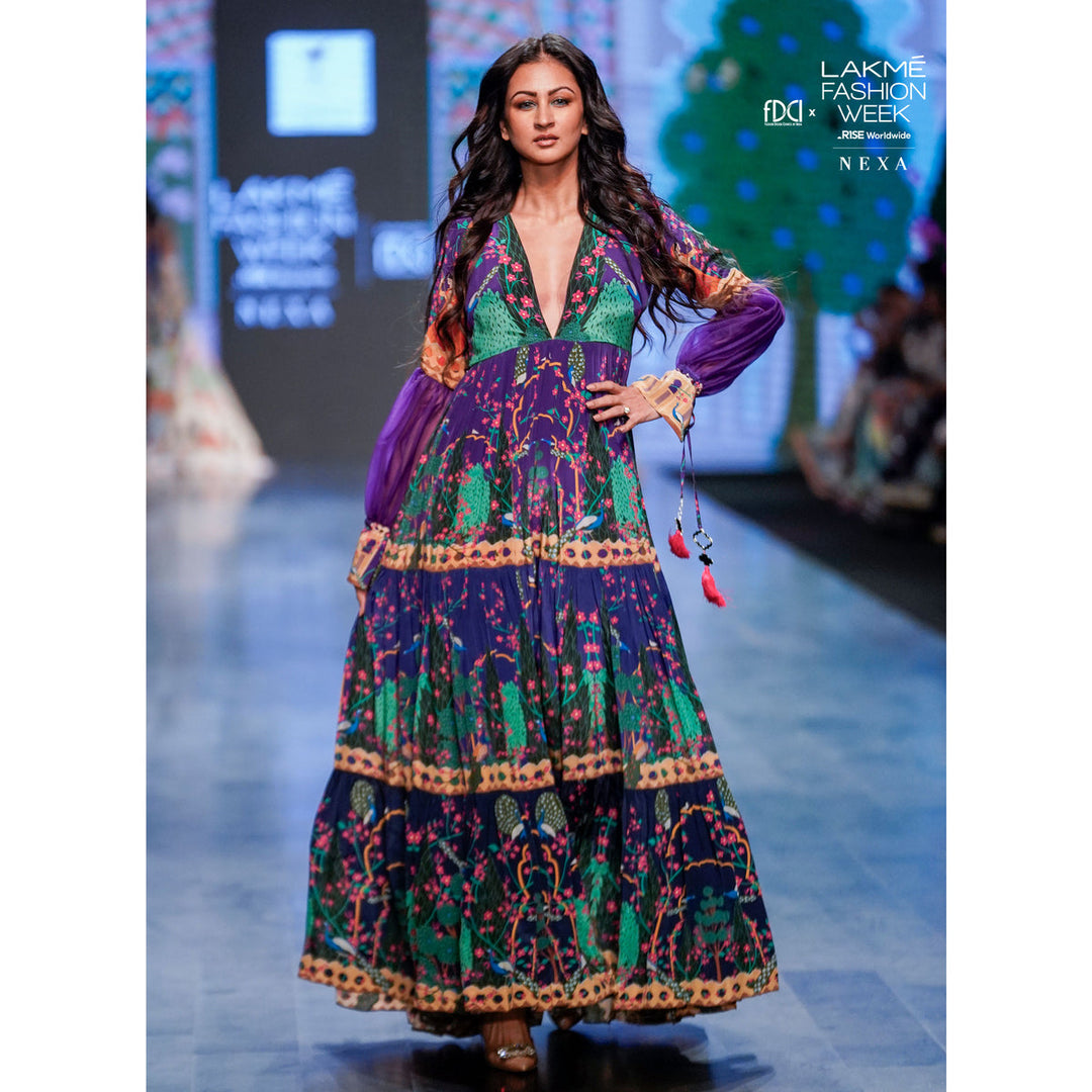 Enchanted Forest Bohemian Dress