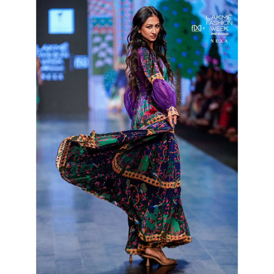 Enchanted Forest Bohemian Dress