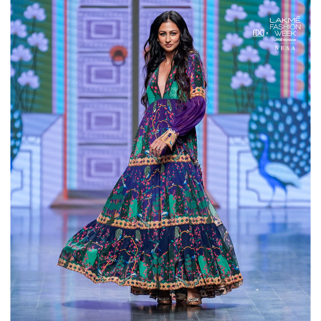 Enchanted Forest Bohemian Dress